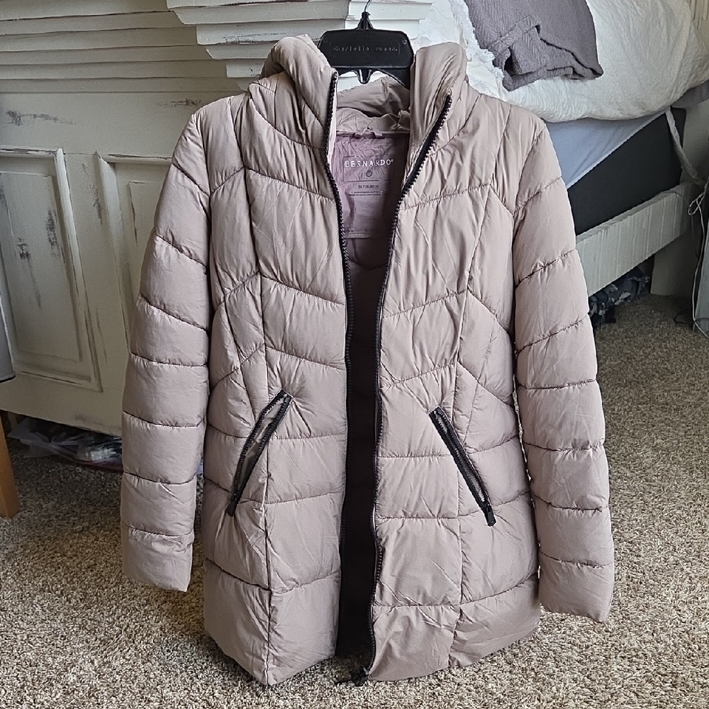 Michael Kors Light Brown Puffer Jacket